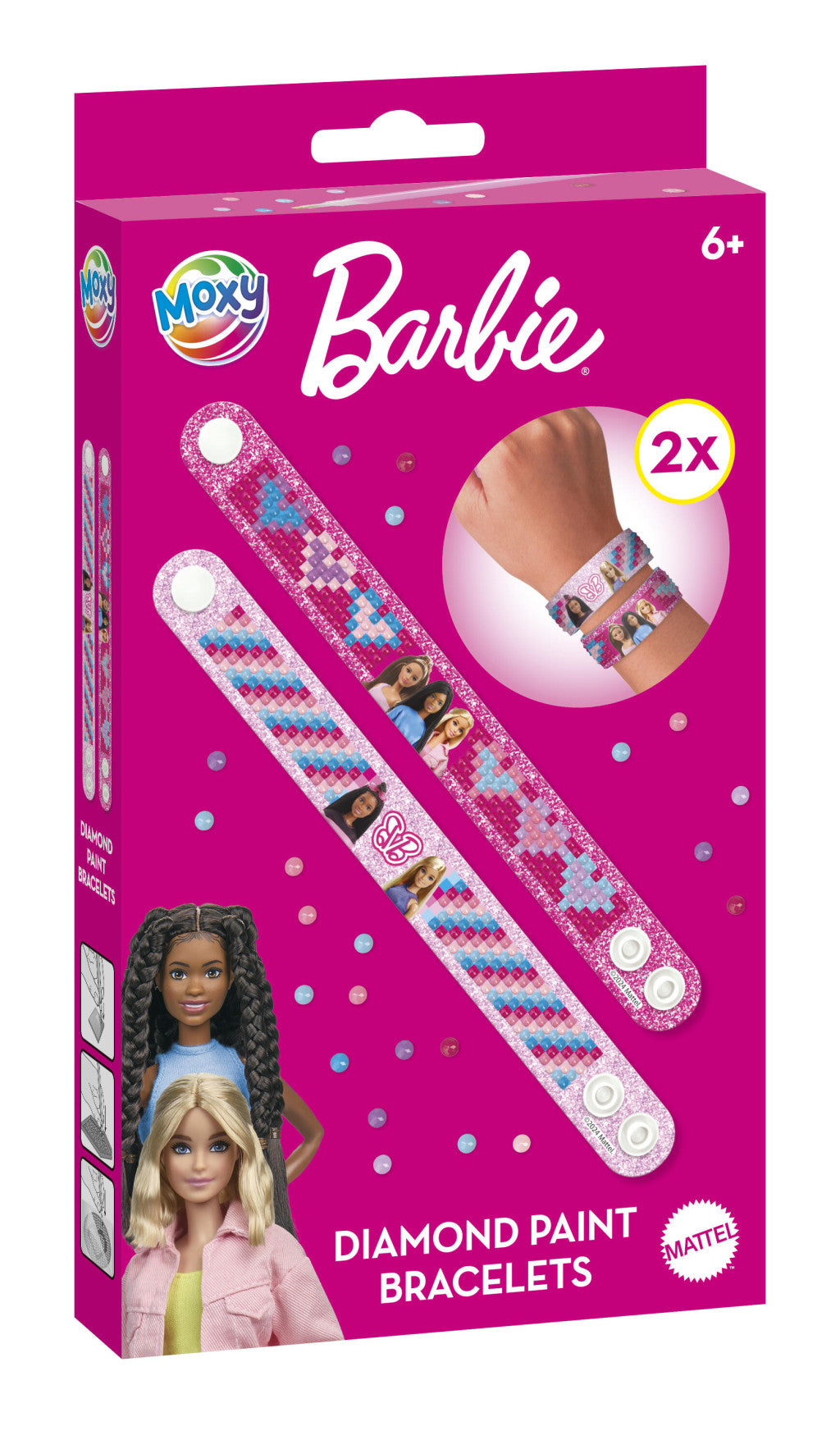 Barbie Moxy Armband-Set mit Diamantsteinchen, 2-teilig