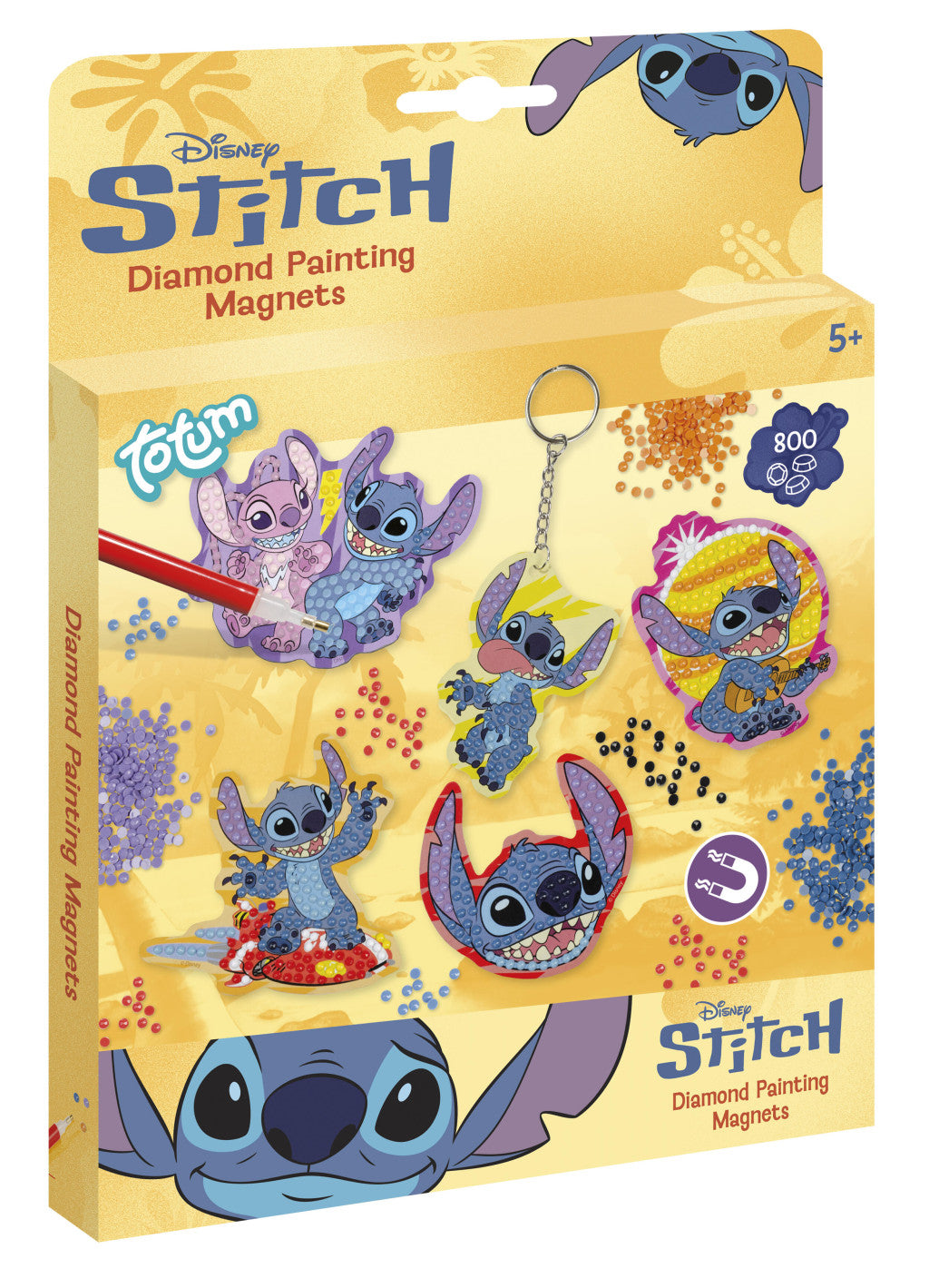 Disney Lilo und Stitch Surf Diamantstein Magnetset