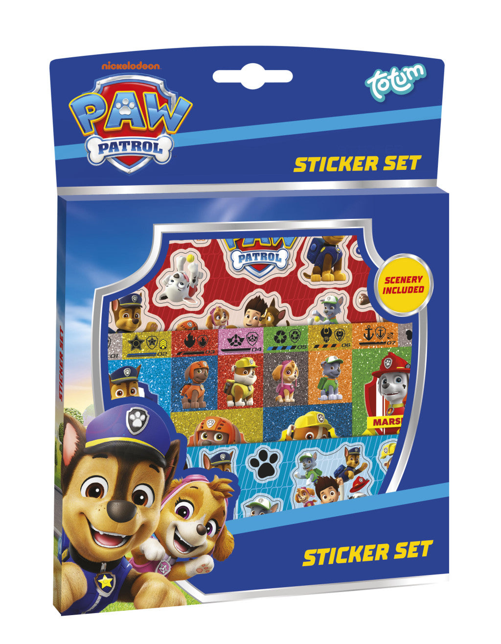 Paw Patrol Best Team Aufkleber-Set