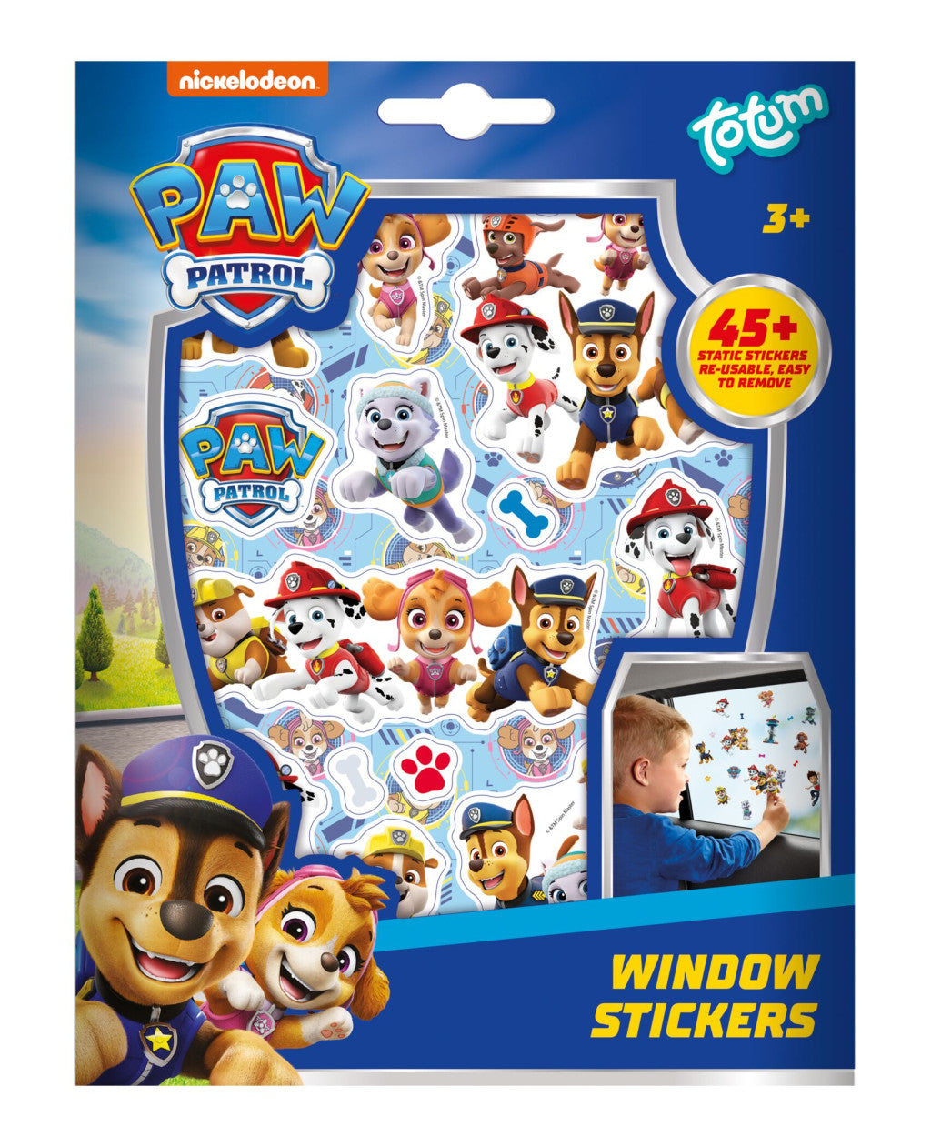 Paw Patrol Tower Fensteraufkleber Set