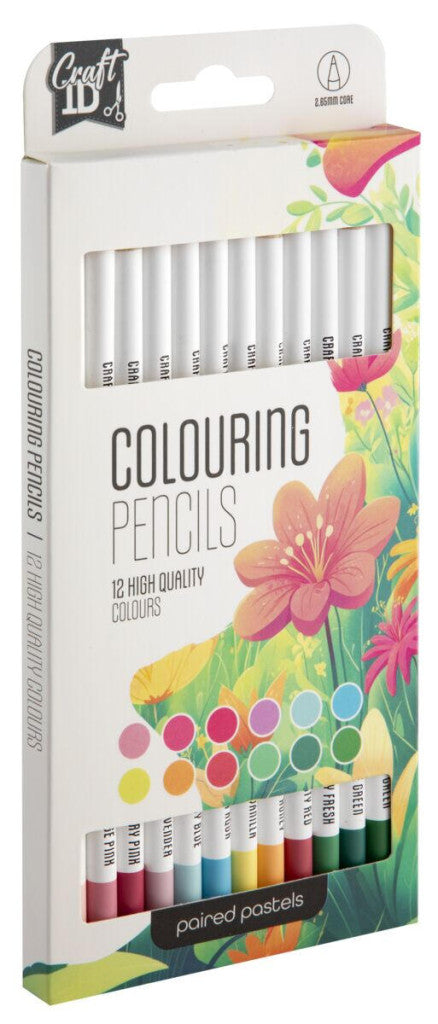 Farbe Flowers Bleistiftset 12-teilig