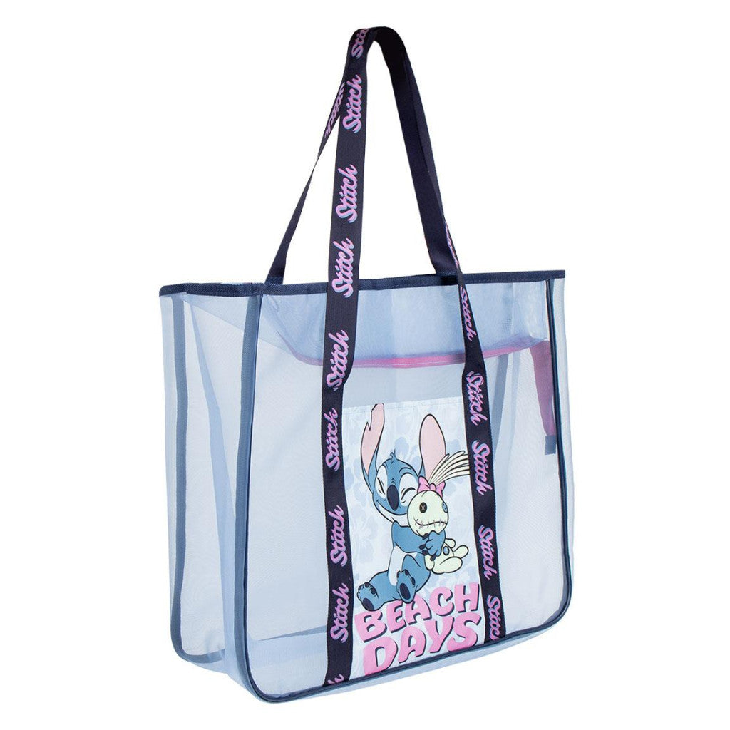 Disney Lilo und Stitch Beach Premium transparente Strandtasche 62 cm