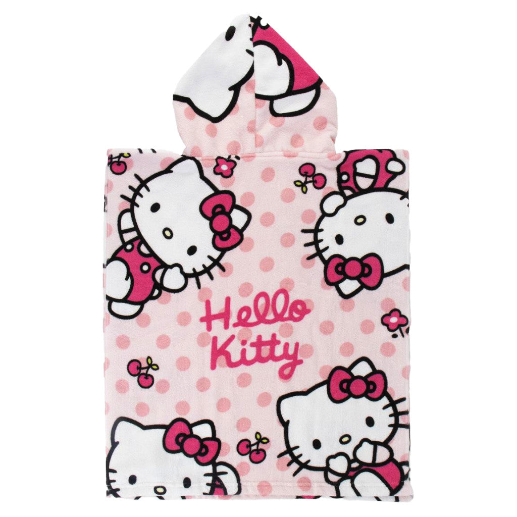 Hello Kitty Strandtuch Poncho 50x115 cm
