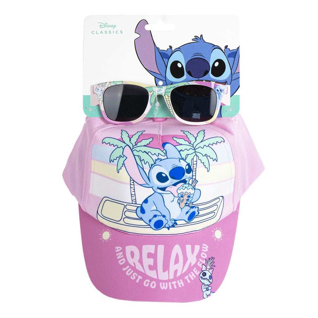 Disney Lilo und Stitch Relax Sonnenbrillen und Baseballkappen Set