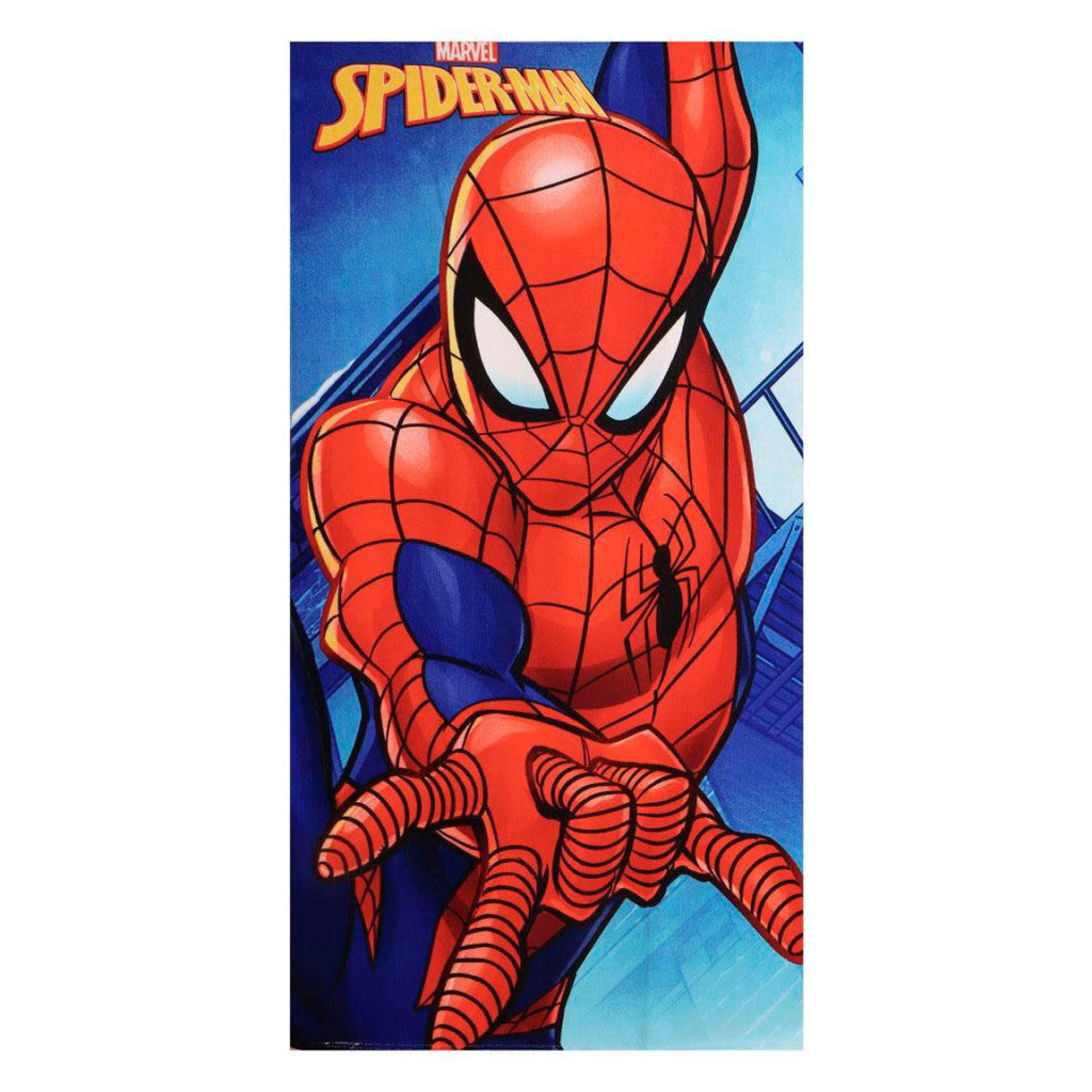 Spiderman Hero in Action Badehandtuch, Strandtuch 70x140cm (Schnelltrocknend)
