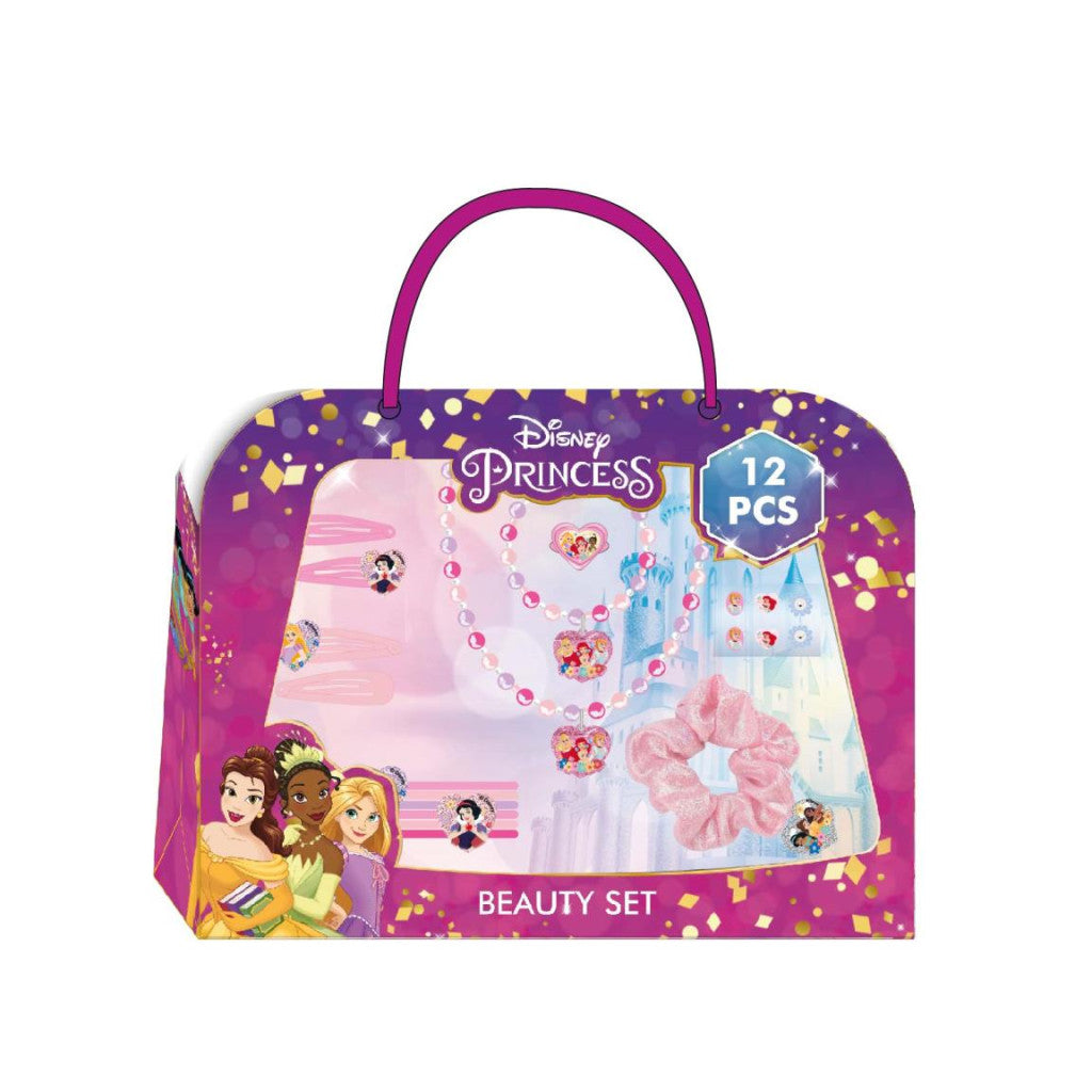 Disney Prinzessin Ladies Haaraccessoire und Schmuckset mit 15 Teilen