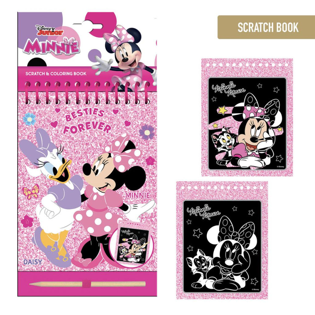 Disney Minnie Besties Scratch-Bild- und Malset