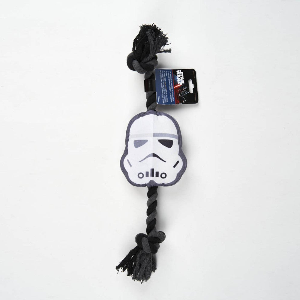 Star Wars quietschendes Plüsch- und Seilhundespielzeug