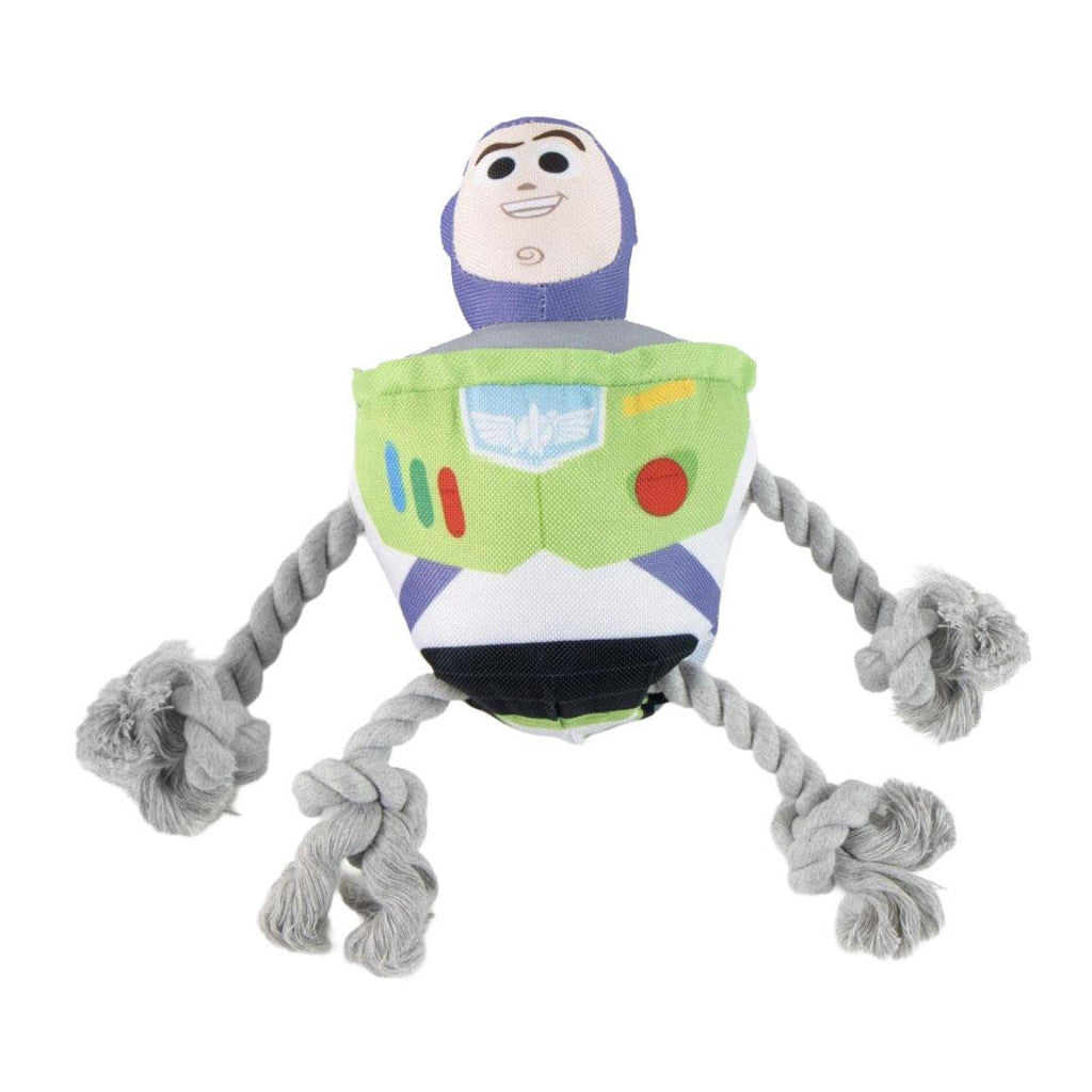 Disney Toy Story Buzz Lightyear quietschendes Seil-Hundespielzeug 20 cm