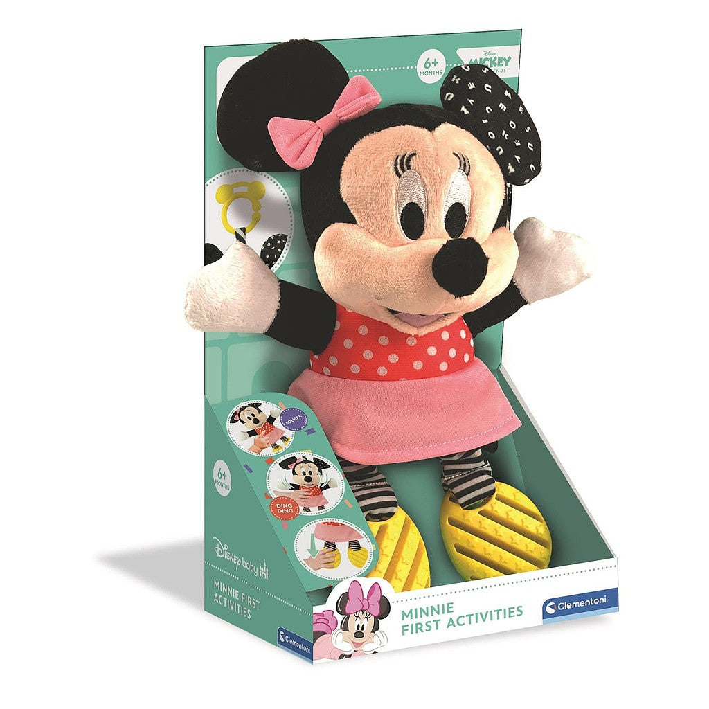 Disney Minnie Dots Plüschspielzeug Clementoni