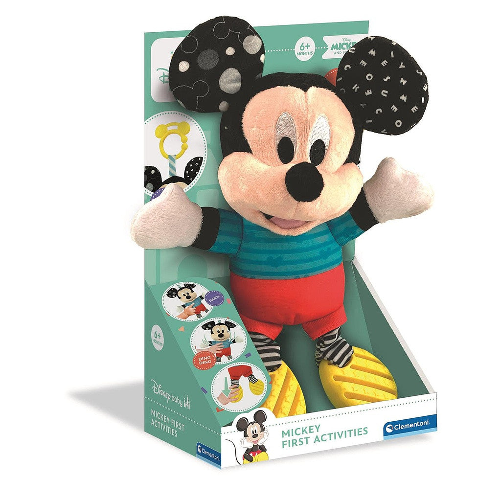 Disney Mickey Letters Plüschspielzeug Clementoni