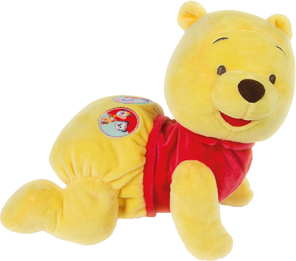 Disney Winnie Puuh Happy interaktive Krabbelplüschfigur Clementoni