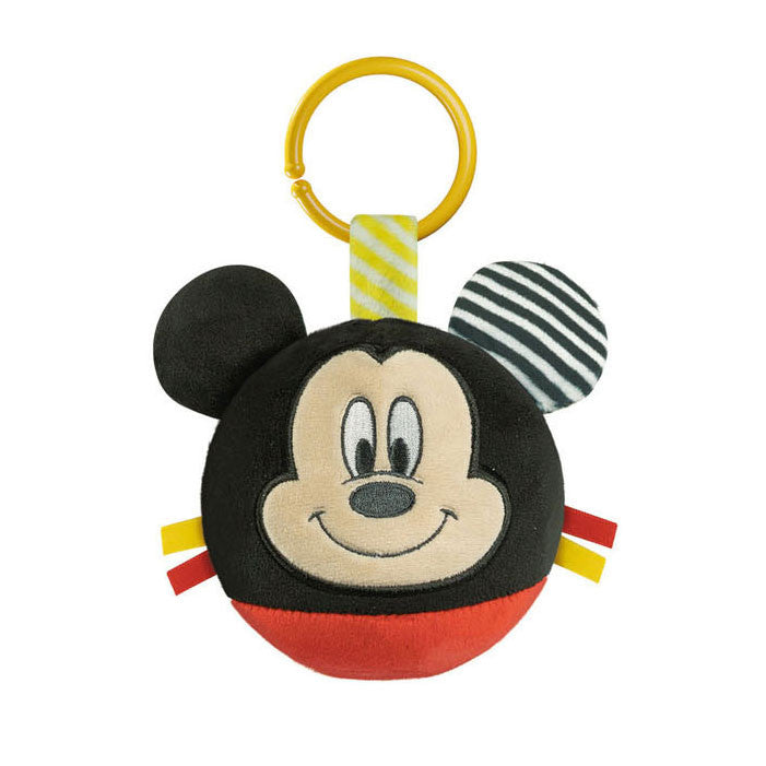 Disney Mickey Plüsch Ballfigur, Babyrassel Clementoni
