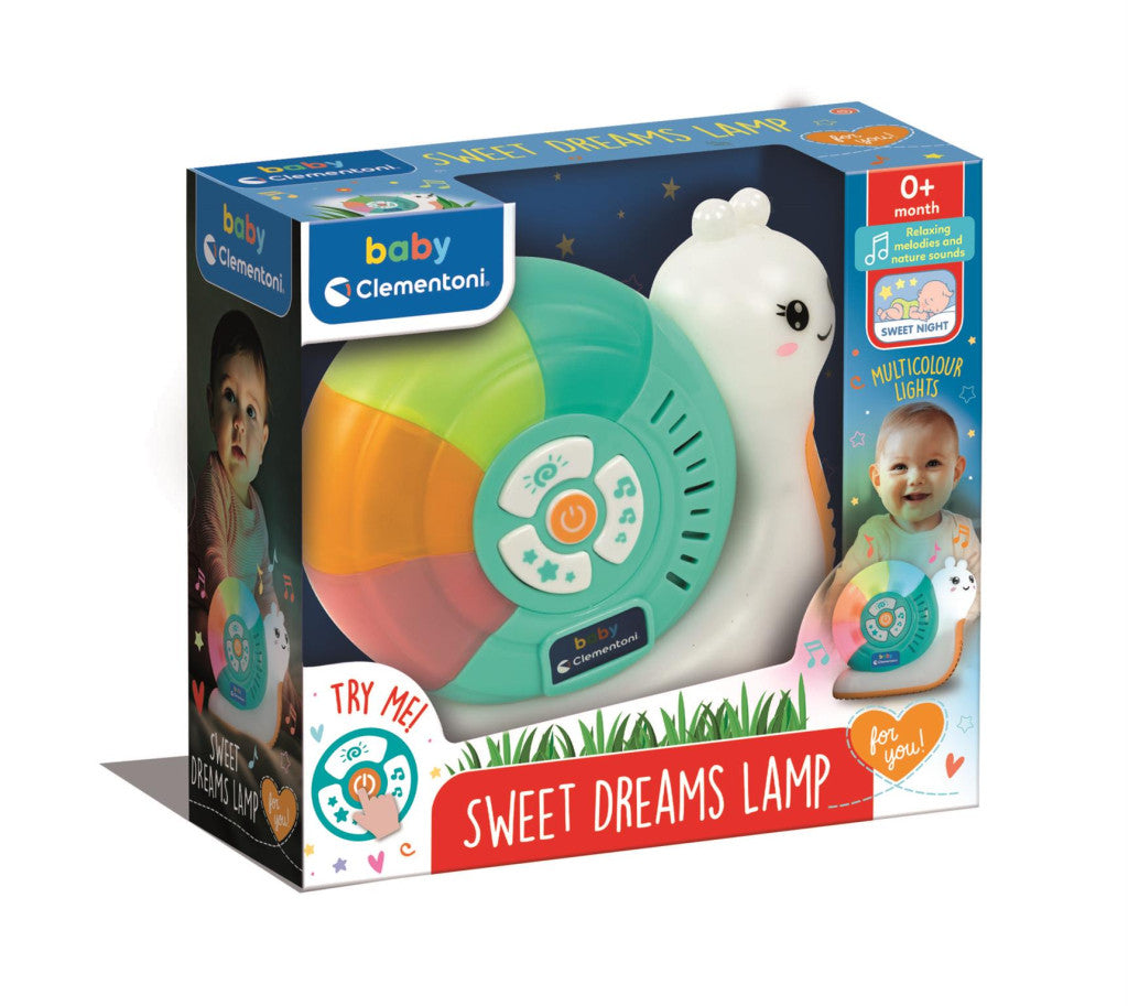 Tiere Sweet Dreams Schnecken Nachtlampe Clementoni
