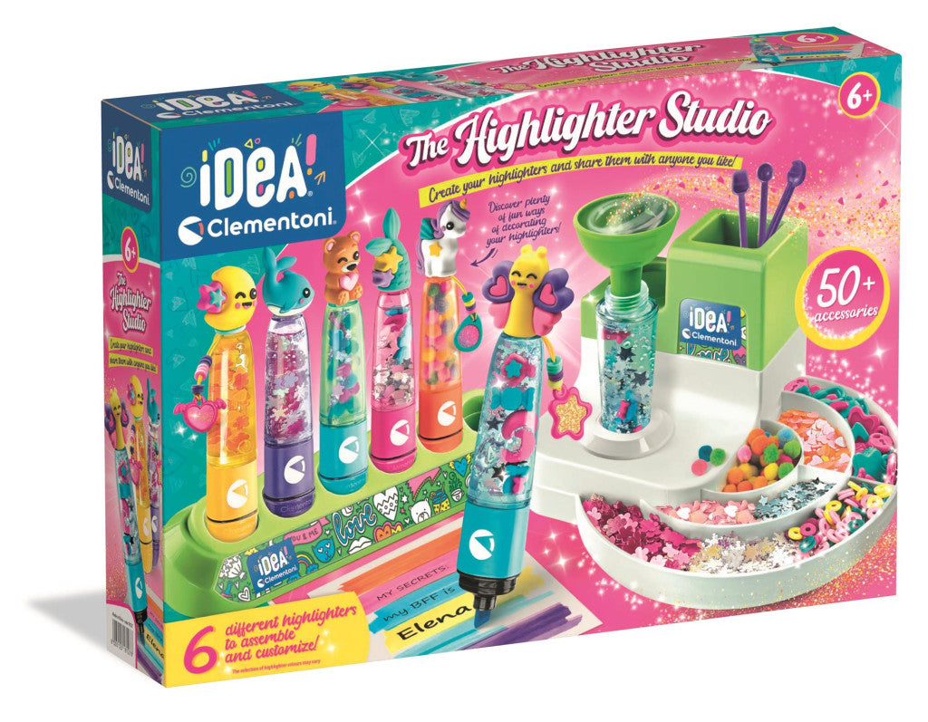 Farbe Bright Idea Textmarker-Herstellerstudio Clementoni