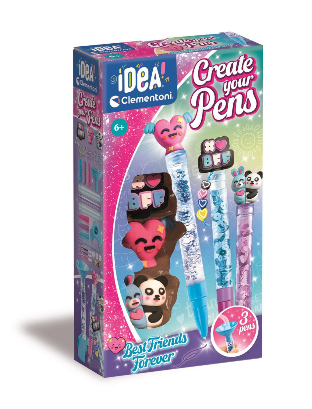 Farbe Best Friends Federherstellung-Set Clementoni