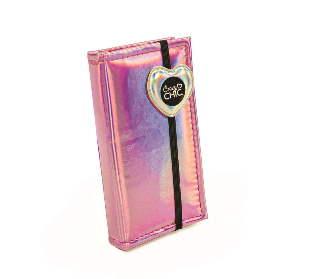 Crazy Chic Holo Purple Geldbörsenförmiges Schminkset Clementoni