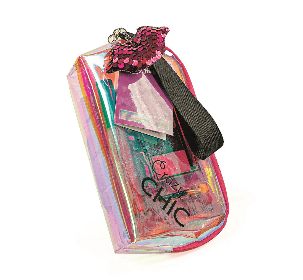 Crazy Chic Beauty Schminkset in holographischer Tasche Clementoni