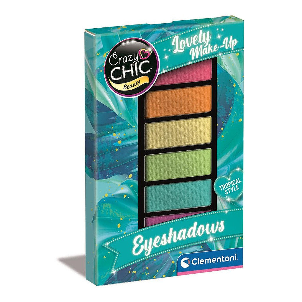 Crazy Chic Tropical Clementoni Lidschatten Set
