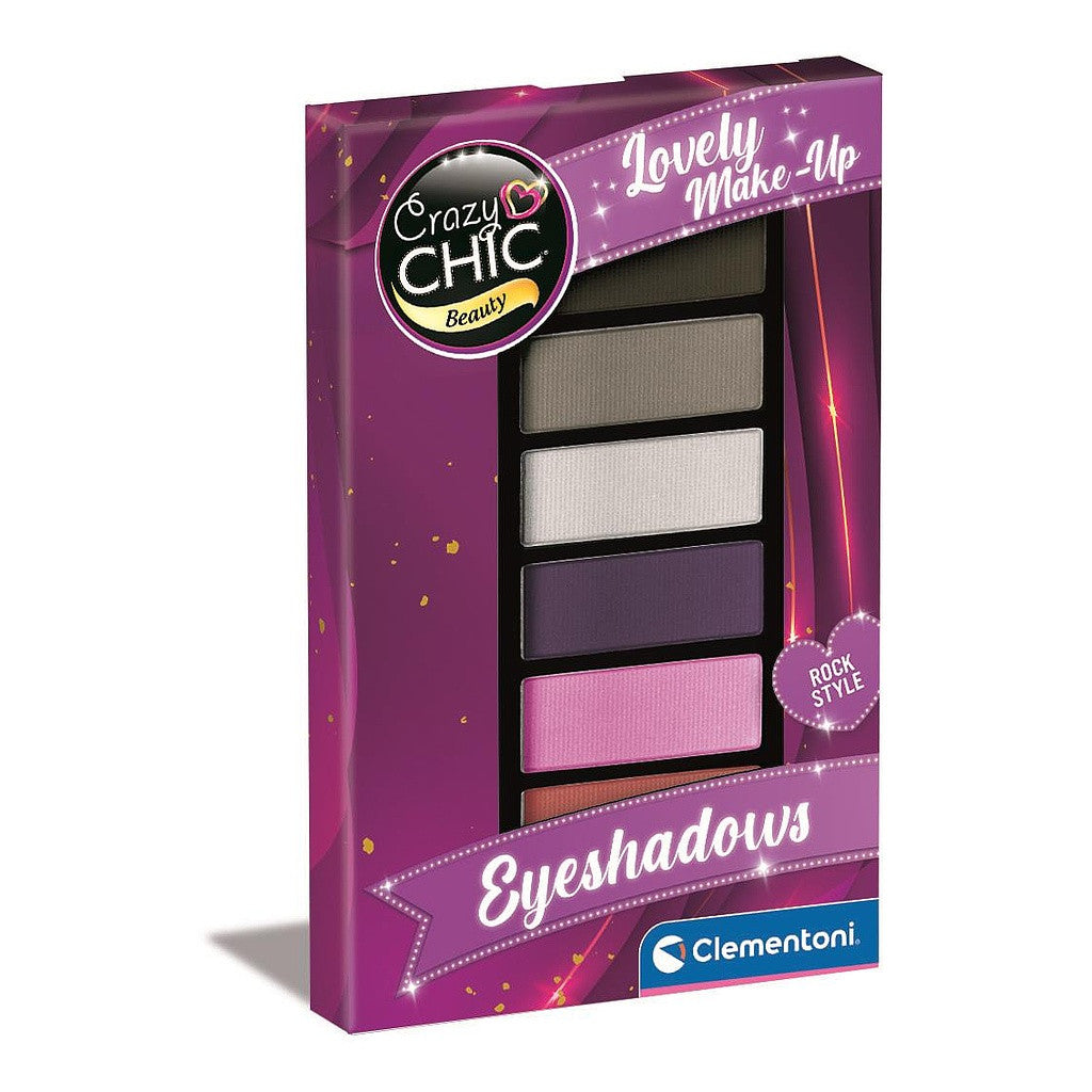 Crazy Chic Rock Lidschatten-Set Clementoni