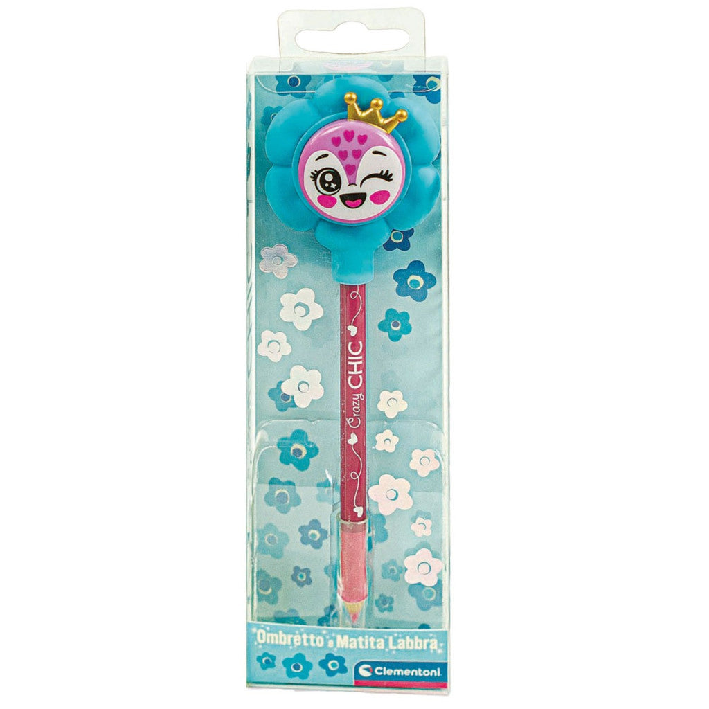 Crazy Chic Smile Pink Pink Smile Lidschatten und Lippenkonturenstift Clementoni