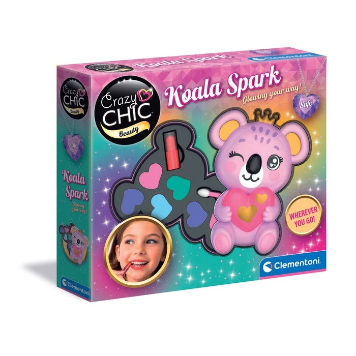 Crazy Chic Koala geformtes Make-up-Set Clementoni