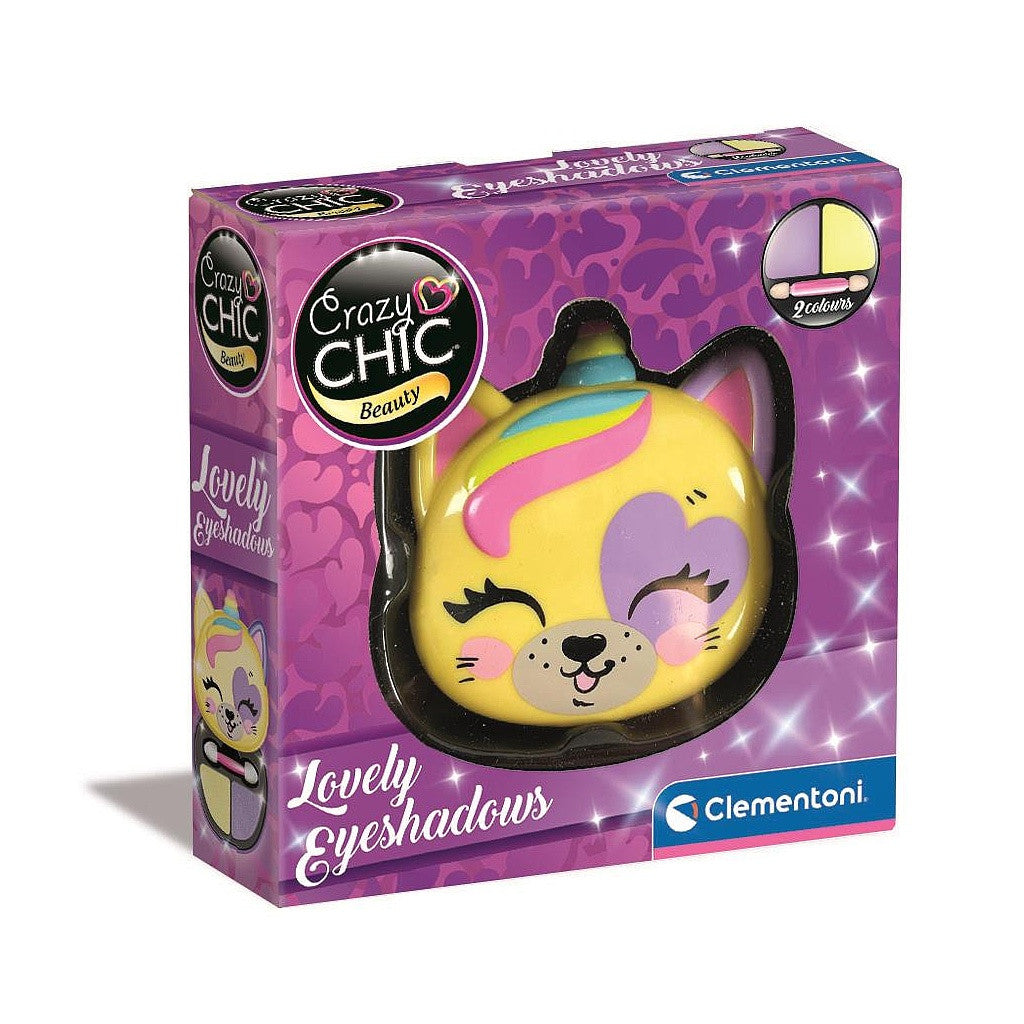Crazy Chic Tiger Lidschatten-Set Clementoni
