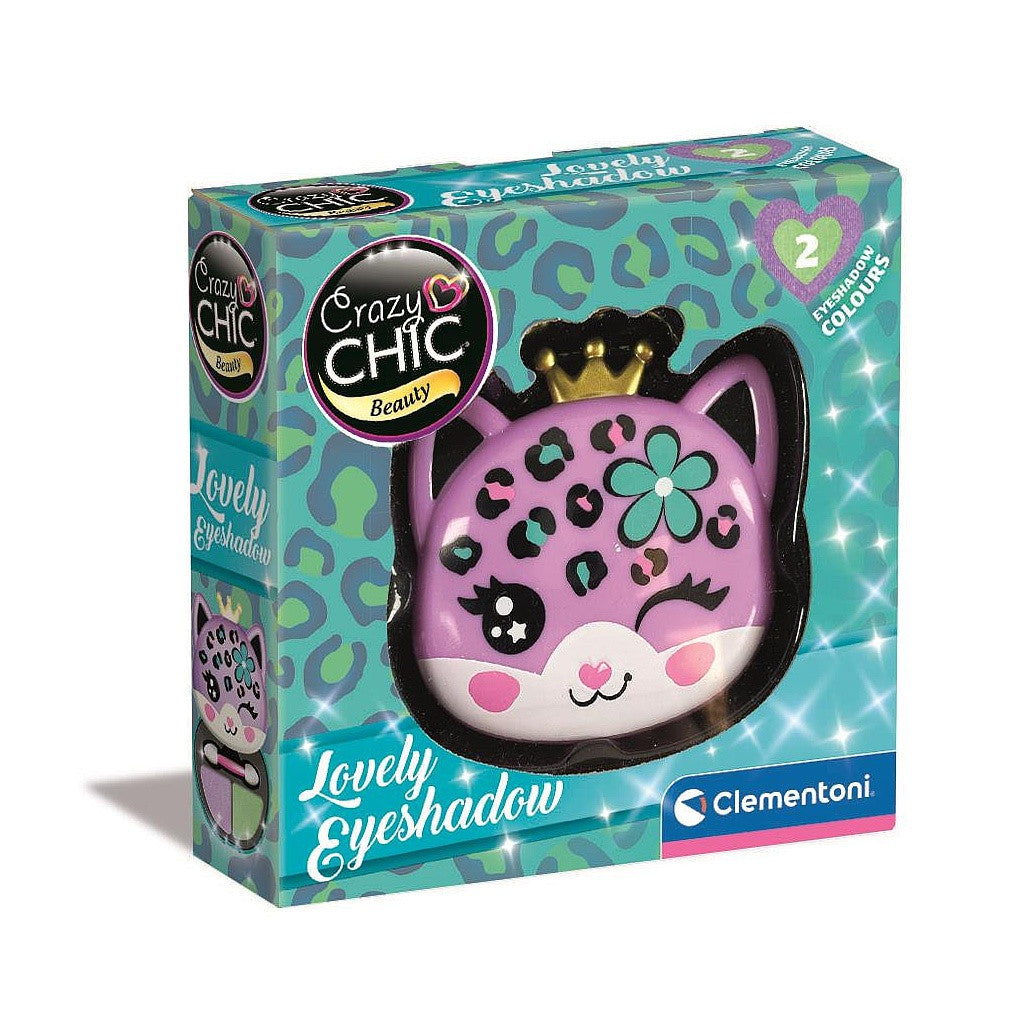 Crazy Chic Leopard Lidschattenset Clementoni
