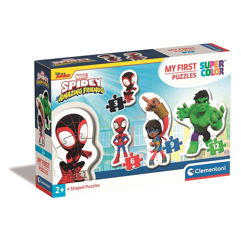 Spiderman Spidey My First Babyformpuzzle Clementoni