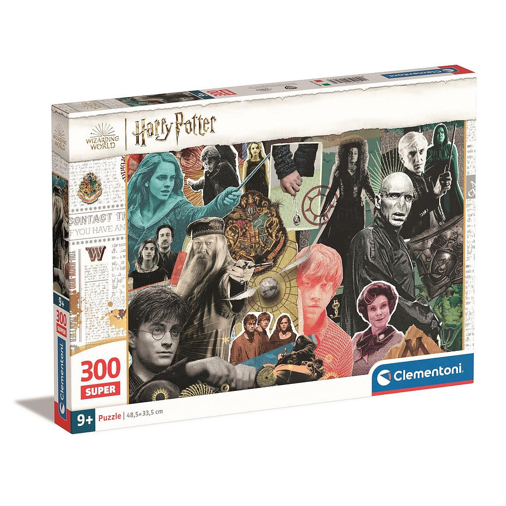 Harry Potter Collage 300-teilige Puzzle Clementoni