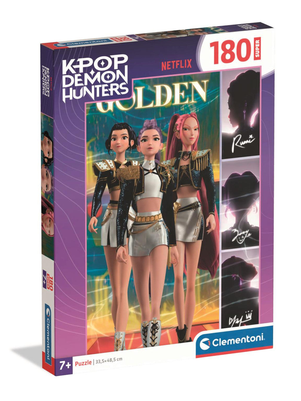 K-pop Demon Hunters Golden 180-teiliges Clementoni Puzzle