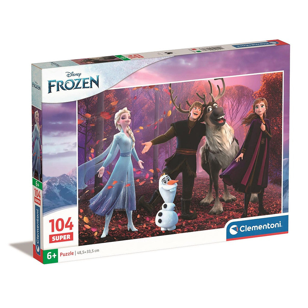 Disney Eiskönigin Singing 104-teiliges Clementoni-Puzzle