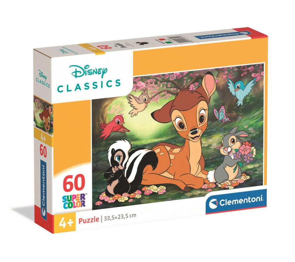 Disney Bambi Forest Friends 60-teiliges Clementoni-Puzzle