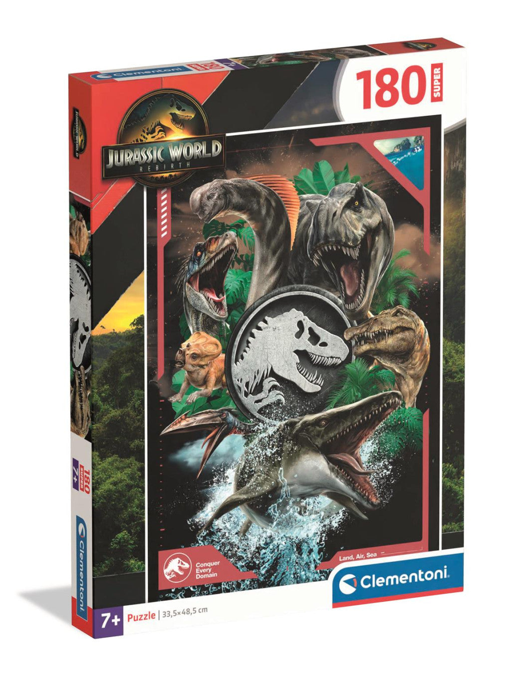 Jurassic World Dominance 180-teiliges Clementoni-Puzzle