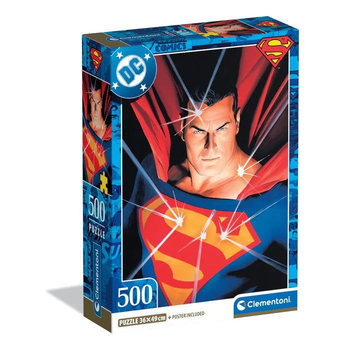 Superman Epic Hero 500-teiliges Kompaktpuzzle Clementoni