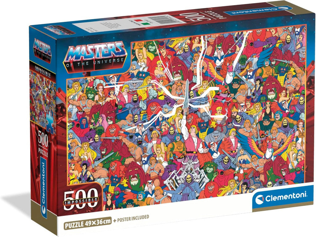 A világ ura Impossible 500-teiliges Compact Puzzle von Clementoni