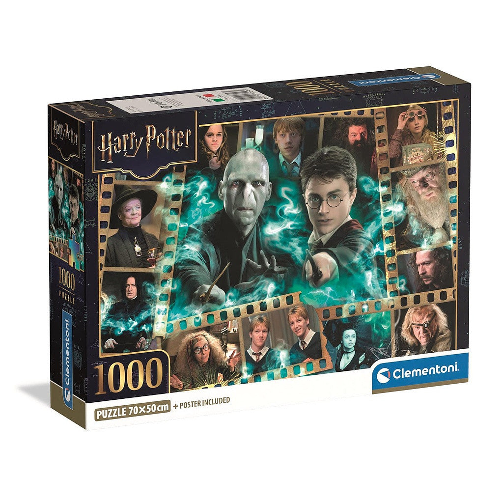 Harry Potter 1000 Teile Compact Puzzle Clementoni