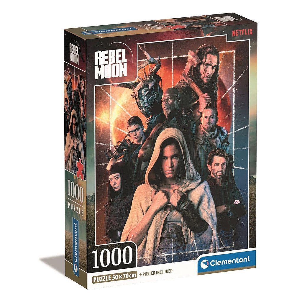Rebel Moon Outlaws 1000-teiliges Compact puzzle Clementoni
