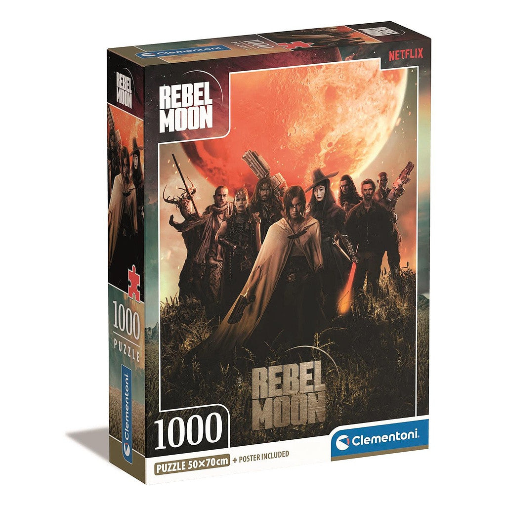 Rebel Moon Warriors 1000-teiliges Compact Puzzle Clementoni