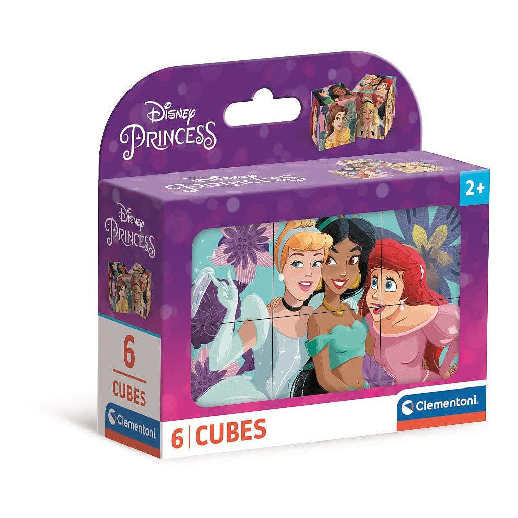 Disney Prinzessin Bonding Clementoni 6-teiliges Märchenwürfel