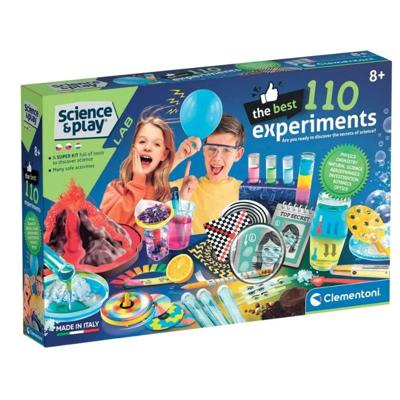 Farbe Science & Play Clementoni 110 Beste Wissenschaftliche Experimente Set