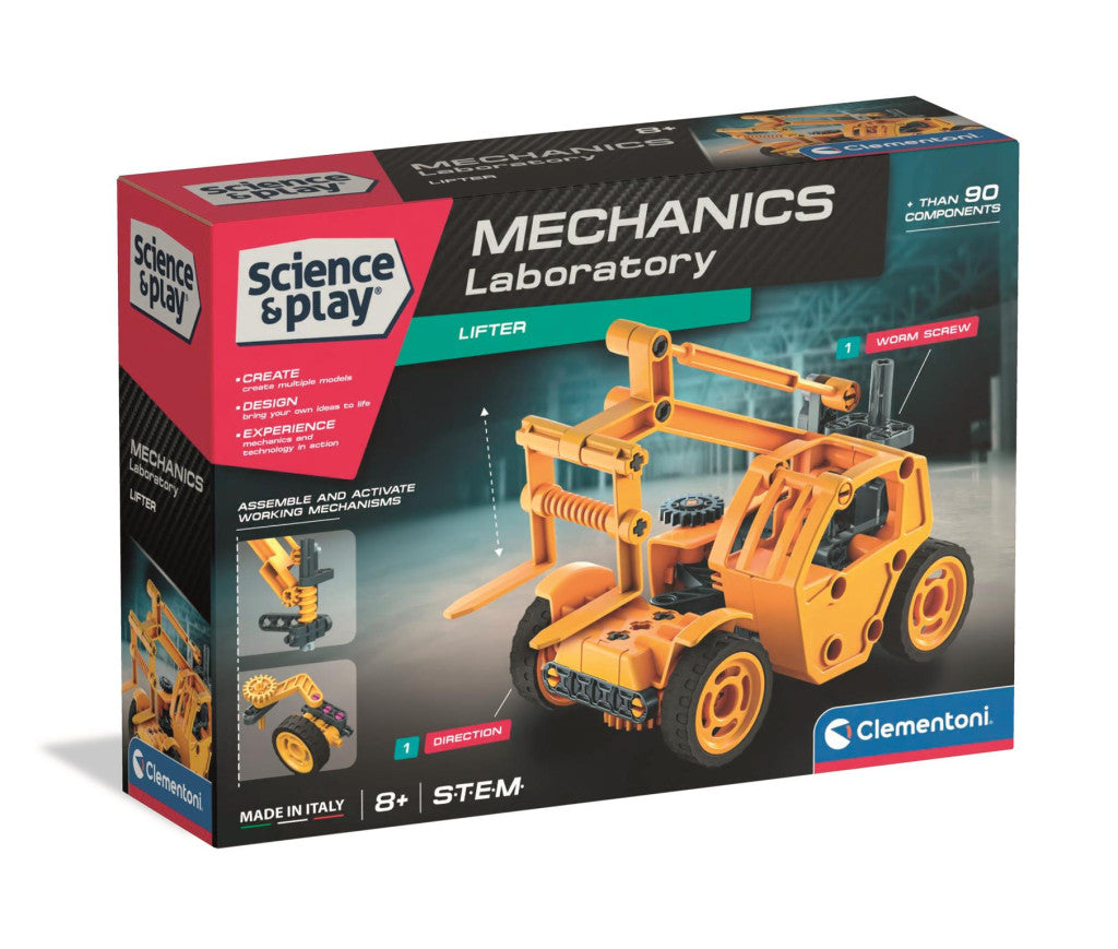 Fahrzeug Mechanics Hebebaukasten Clementoni