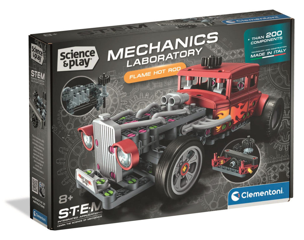 Fahrzeug Mechanics Hot Rod Baukasten Clementoni