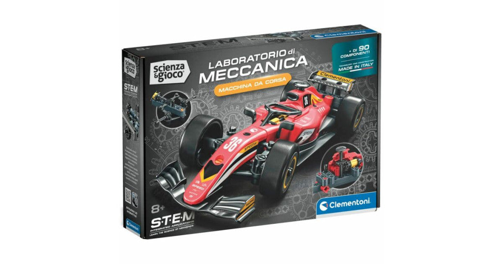 Wagen Mechanics RaceRed Bauspiel Clementoni