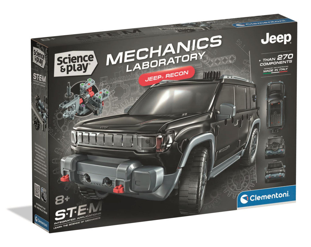 Wagen Mechanics Jeep Bausatz Clementoni
