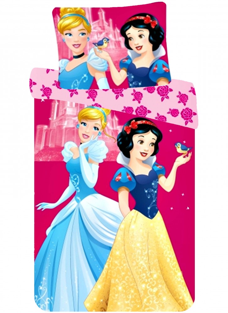Disney Prinzessin Kind Kinderbettwäsche 90×140cm, 40×55 cm