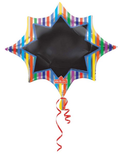 Farbe Black Board Folienballon 88 cm