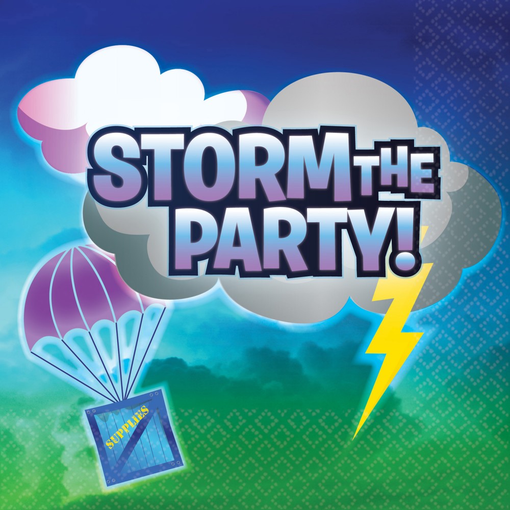 Battle Royal Storm Serviette 16 Stk 33x33 cm