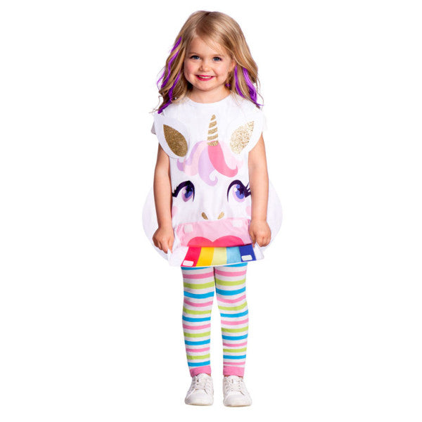 Einhorn Tabard Kostüm 4-6 Jahre