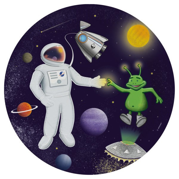 Platz Space Pappteller 8 Stk 23 cm